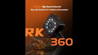 Industrial automation with the revolutionary RK360 barcode scanner