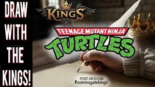 COMICSGATE KINGS! Let's draw TEENAGE MUTANT NINJA TURTLES!