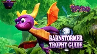 Spyro The Dragon (Reignited) | Barnstormer Trophy / Achievement Guide | Do a loop around an arch