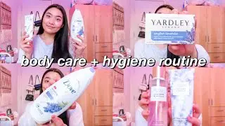 LAVENDER SCENTED BODY CARE AND HYGIENE ROUTINE| BED TIME EDITION