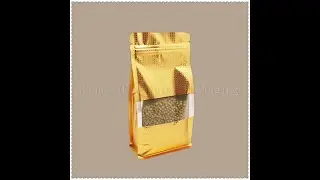 recyclable box pouch,heat sealable flat bottom gusset bags