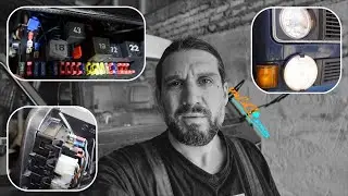 Von Nebelscheinwerfer und Sicherungen | VW Bus T3 syncro