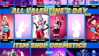 (OUTDATED) All Valentine's Day Skins, Emotes & Cosmetics!