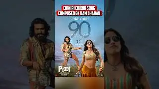 Ram Charan Composed Chikiri Chikiri Song in Peddi Movie | Johnny Master Signature Step 😱
