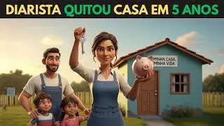 Como uma DIARISTA usou o Método dos R$ 50 e QUITOU seu LAR do 