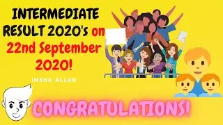 12th CLASS RESULT 2020  INTERMEDIATE  RESULT 2020 UPDATE