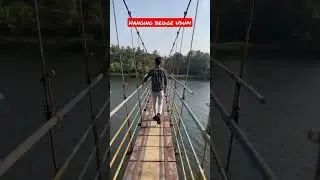 hanging bridge Udupi #udupi #traveling #wild #forest #travelvlog #vlogger #trending #hillstation