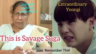 Suga ന്നാ സുമ്മാവാാാ😎 | Min yoongi interview funny version with mc Josephine😂😂😂