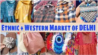 Janpath Market Delhi | Latest ETHNIC + WESTERN Collection | Bershka Pants, H&M Tops