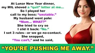My Mother-in-Law Tried to Make Me Quit My Job&mdash;So I Exposed Her At a Lunar New Year family dinner,