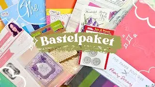 Bastelpaket Nr. 1 | Bastelideen mit Papier, Stempel & Stanzschablone | KaFraLe.-Bastelidee