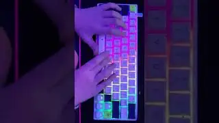 I customized my sk64 with cs lavender!