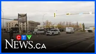 Rollover shuts down Saskatchewan Drive