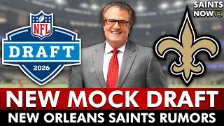 NEW Mel Kiper Saints Mock Draft With #8 Pick
