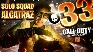 Controller on Xim is Crazy🥶|33 Kill Solo Squad BO4 Blackout Alcatraz Handcam Gameplay