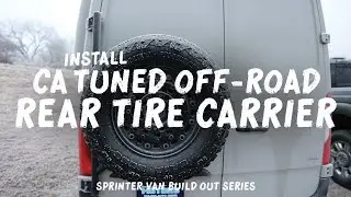 CA Tuned Off-Road Rear Tire Carrier Install - Step By Step