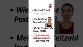 Die Postleitzahl#postleitzahl #Germania #germana