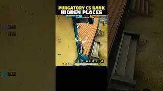 PURGATORY CS RANK HIDDEN PLACES 🤫✅ | PURGATORY HIDDEN PLACES FOR CS RANK | PURGATORY MAP HIDDEN PLAC