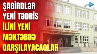 Qazaxda yeni məktəb binası: 700 şagird artıq təzə təmirdən çıxmış məktəbdə təhsil alacaq