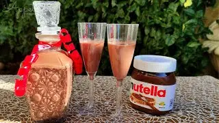 Homemade Nutella Liqueur | Delicious and Easy