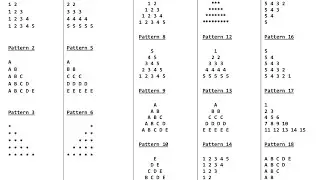 All star || number || alphabet pattern solve #coding #codingwithrk @rakesh_das669