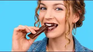 DESAFIO: COMIDAS DE VERDADE VS. CHOCOLATE! || Desafio Extremo com Comidas por 123 GO! GOLD