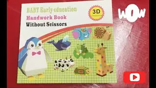 Animal Crafts and Activity for Kids!! Animal Paper Cut Outs!! Learn the sounds of different Animals!