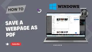 How to Save Any Web Page as a PDF on PC or Mac | Quick & Easy