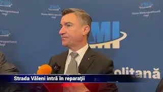 Strada Văleni intra &icirc;n reparaţii