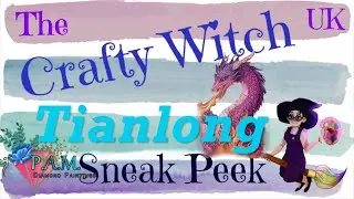 Diamond Painting Unboxing | Stunning Purple Dragon Sneak Peek from P.A.M