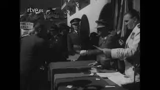 Inauguraci&oacute;n del Pueblo Nuevo de Belchite. NODO A&ntilde;o 1954