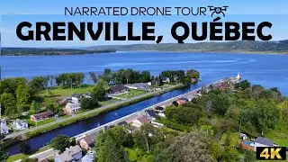 ⚜️ Grenville, Qu&eacute;bec 🌅 4K Drone