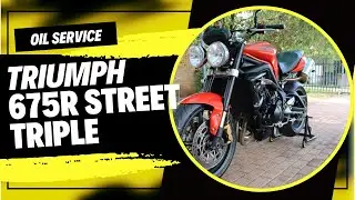 Triumph Street Triple 675R Oil Service