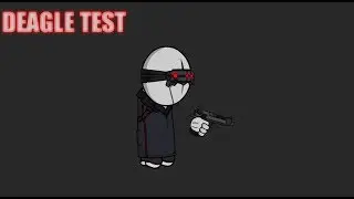 Madness combat, deagle test.