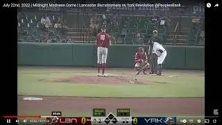Nellie Rodriguez Jonron 12 Lancaster Barnstormers vs York Revolution 22/7/22 Sport Pro Services