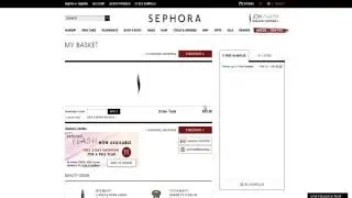 How to use a promo code at Sephora
