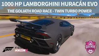 Lamborghini Huracan EVO (2020) + 1000 Hp Upgrade (Goliath Road Race Tune) | Forza Horizon 5 Gameplay