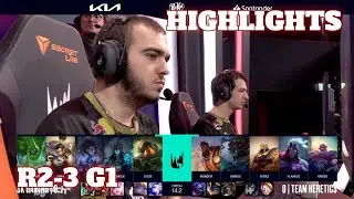 SK против TH &mdash; Лучшие моменты игры 1 | Раунд 1 плей-офф LEC Winter 2024 | SK Gaming против Team Heretics G1