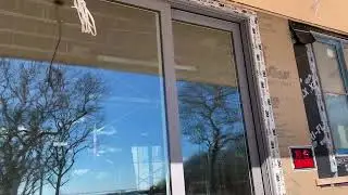 Loewen Patio Door with stationary center panel