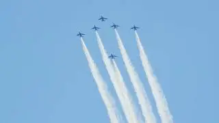 2025／82  ブルーインパルス   氷見まつり