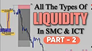All Type Of Liquidity Explained In SMC & ICT Part -2 | Stop Getting Trapped By Big Players