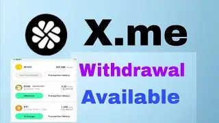 X.me Mining Airdrop Update Withdrawal Available  Convert Xme Point 
