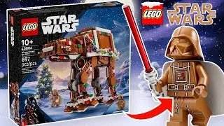 LEGO STAR WARS - ПРЯНИЧНЫЙ AT-AT - ОБЗОР НОВИНКИ 2025 (40806)