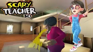 Scary Teacher 3D Game | Trouble in a bowl (Breakfast Prank). @zkglobal4685 
