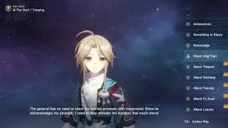 Yanqing English Voice Lines (Only Voice)