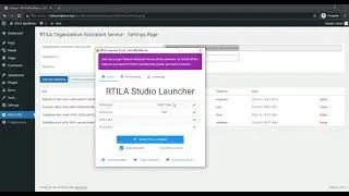 RTILA OAS Organization Activation Service