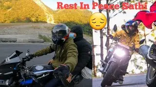 Rest In Peace Sathi😭 Safe Ride || Long Life 😔 #AkilRaiVlog Riding Damak Jhapa To Panthar Yasok..