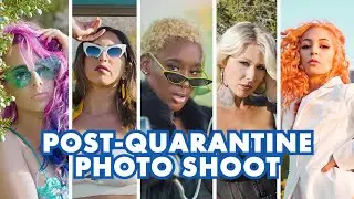 Shooting Models In The Desert While Social Distancing | LM Meets