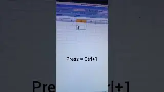 Excel shortkey #tricks #excel  #shortcuttricks #computer #video #viral #youtubeshorts #reels #short