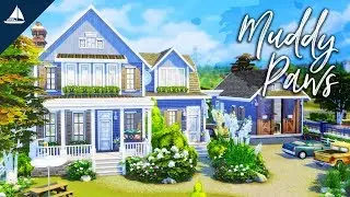 Muddy Paws Farmhouse Vet | Brindleton Baes | The Sims 4: Speed Build (CC Free)